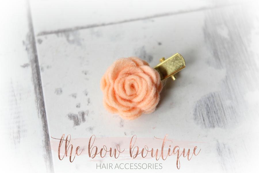 Mini felt flowers | 25 Colours
