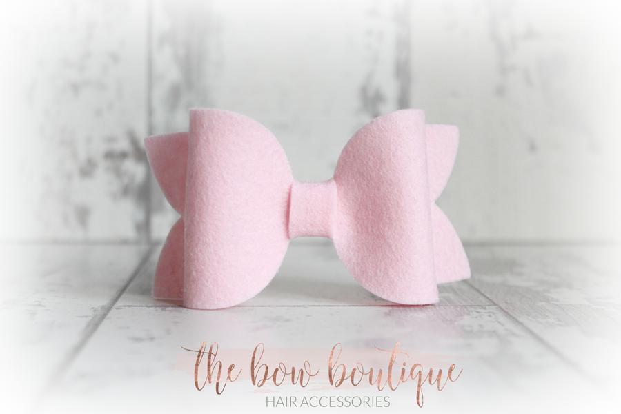 Large deluxe felt bows | 25 Colours