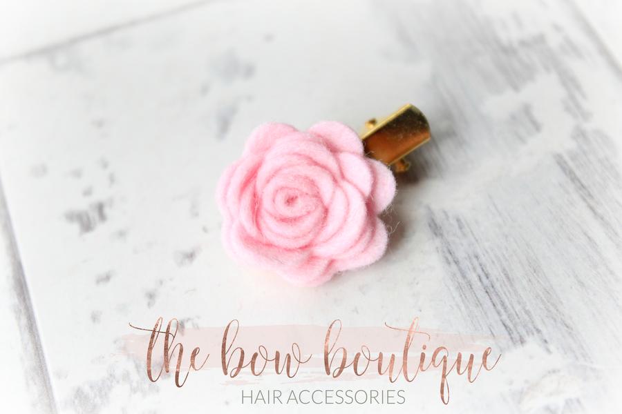 Mini felt flowers | 25 Colours