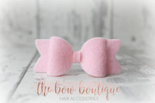 Load image into Gallery viewer, Small chunky felt bows (25 Colours)