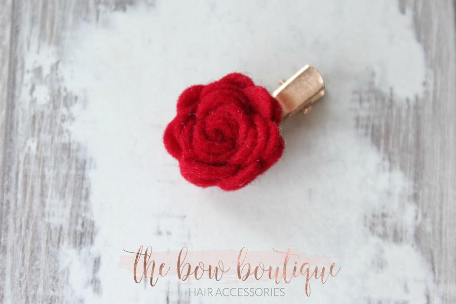 Mini felt flowers | 25 Colours