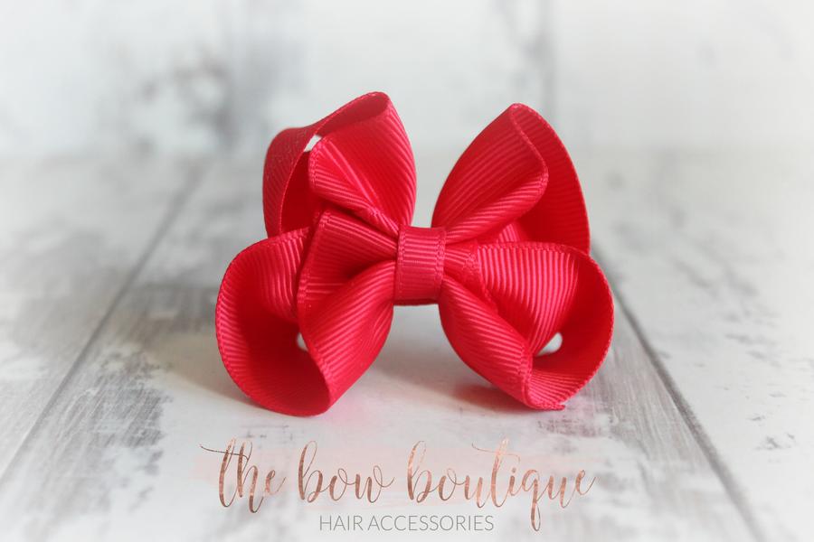 Ribbon bows | 19 Colours | Clip, headband or bobble