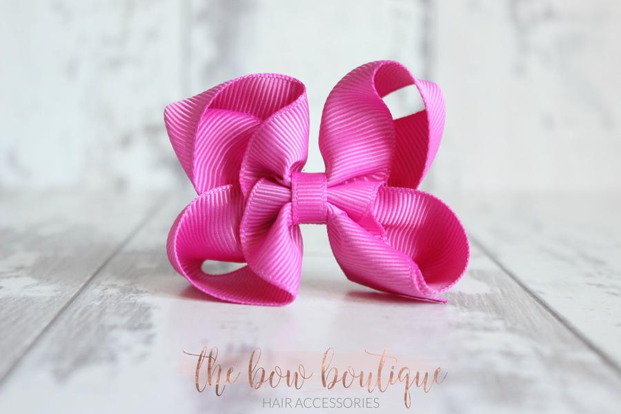 Ribbon bows | 19 Colours | Clip, headband or bobble