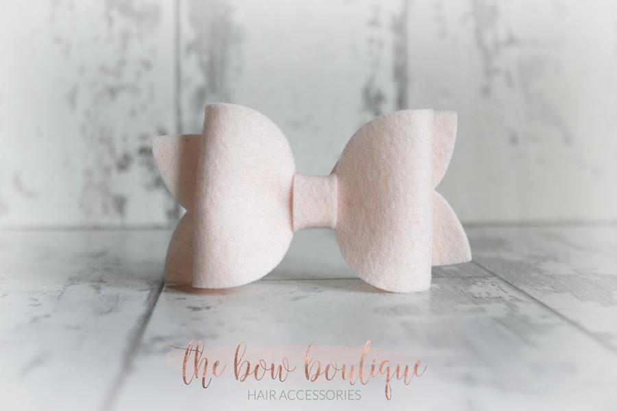 Large deluxe felt bows | 25 Colours