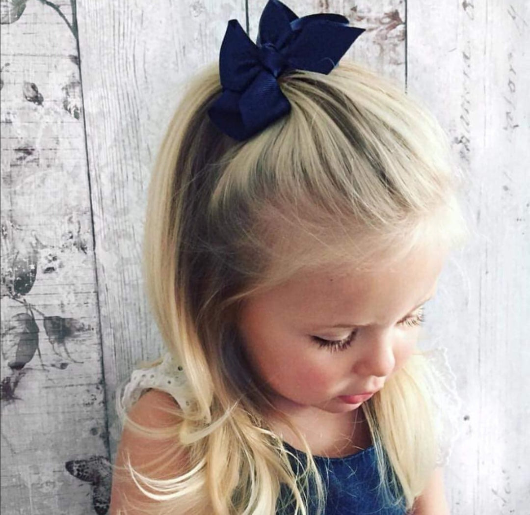Ribbon bows | 19 Colours | Clip, headband or bobble