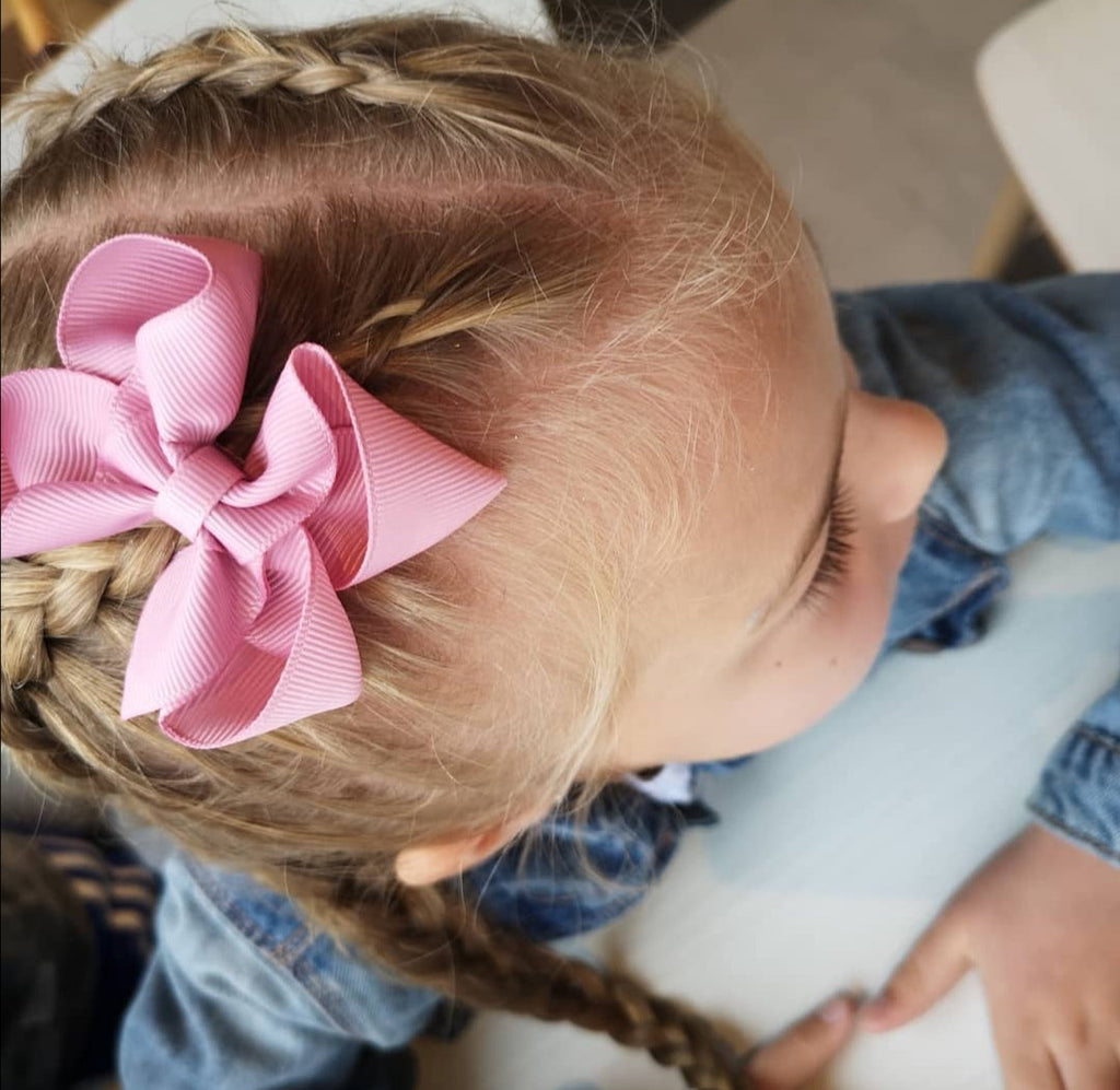 Ribbon bows | 19 Colours | Clip, headband or bobble