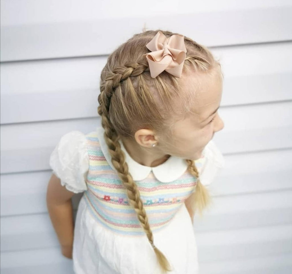 Ribbon bows | 19 Colours | Clip, headband or bobble