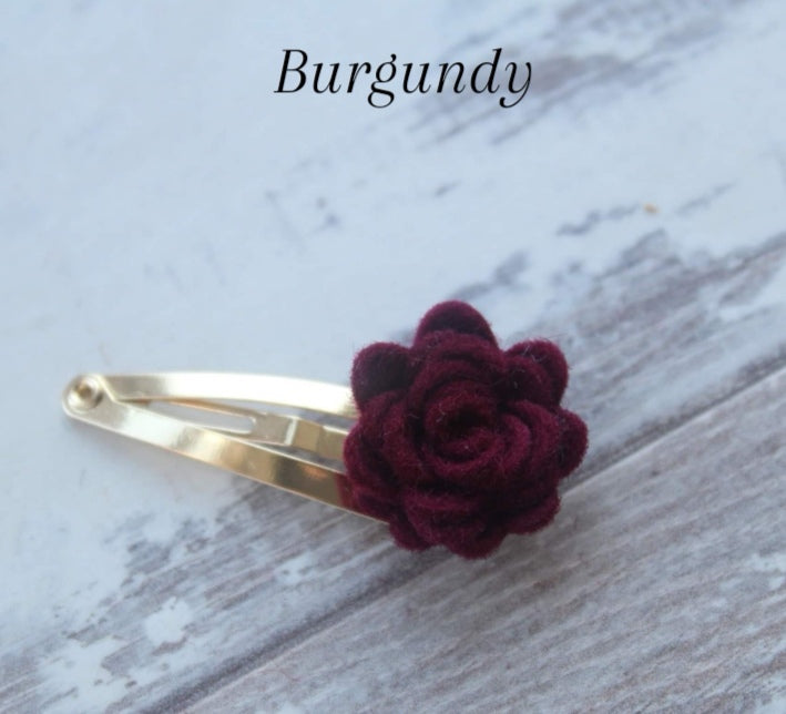 My first mini flower snappy clips | 24 Colours