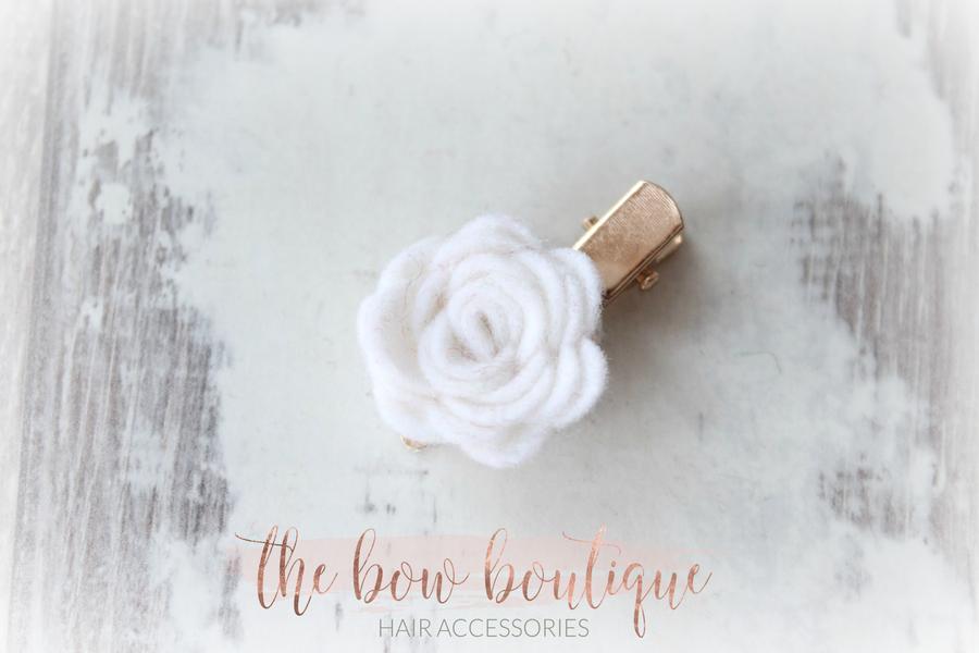Mini felt flowers | 25 Colours