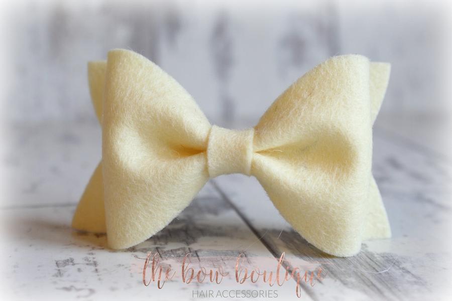 Large luxury felt bows | 23 Colours