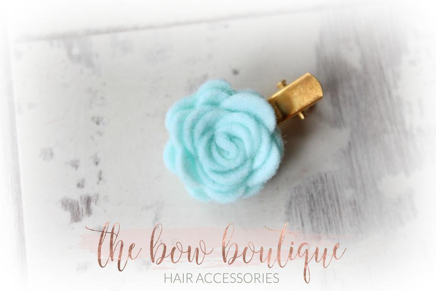 Mini felt flowers | 25 Colours
