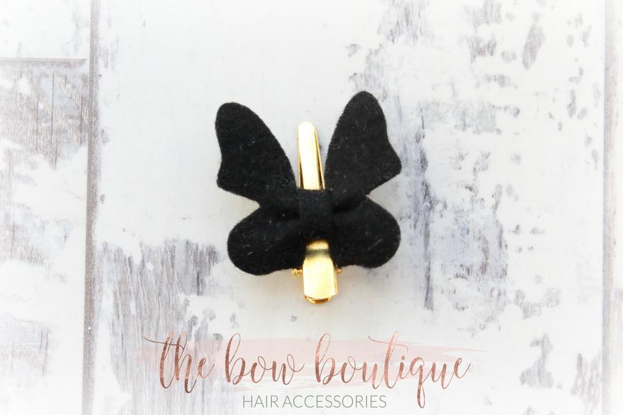Felt butterflys | 26 Colours | 2 Sizes | Clip or headband