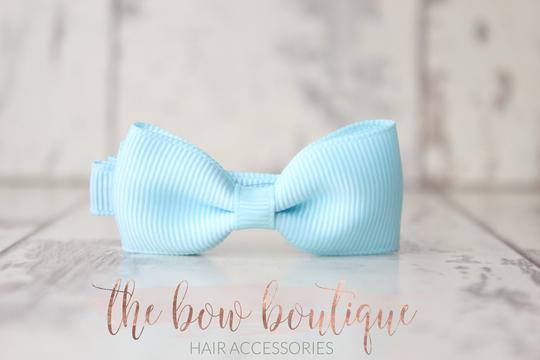 Pinch bow pigtail sets | 33 Colours | Clips or bobbles