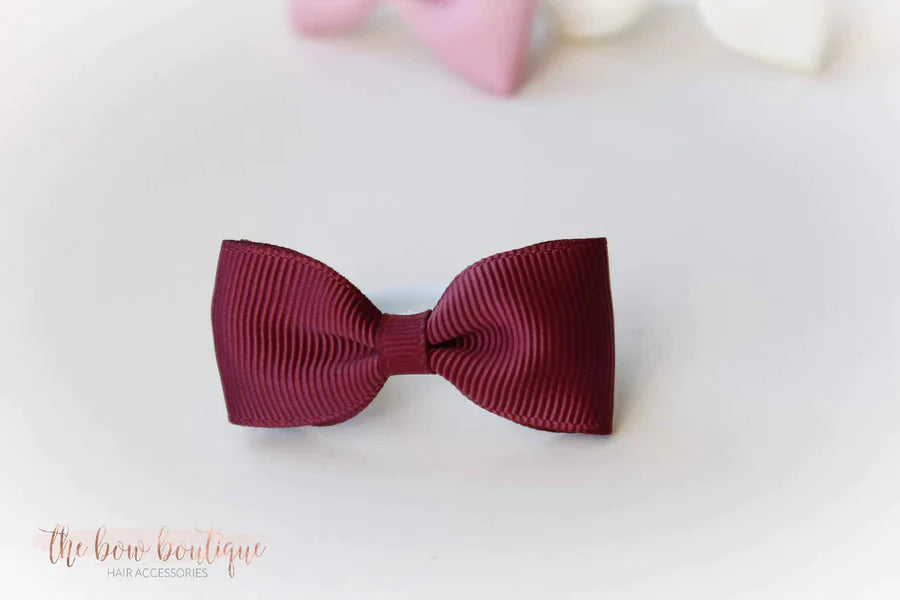 Pinch bow pigtail sets | 33 Colours | Clips or bobbles