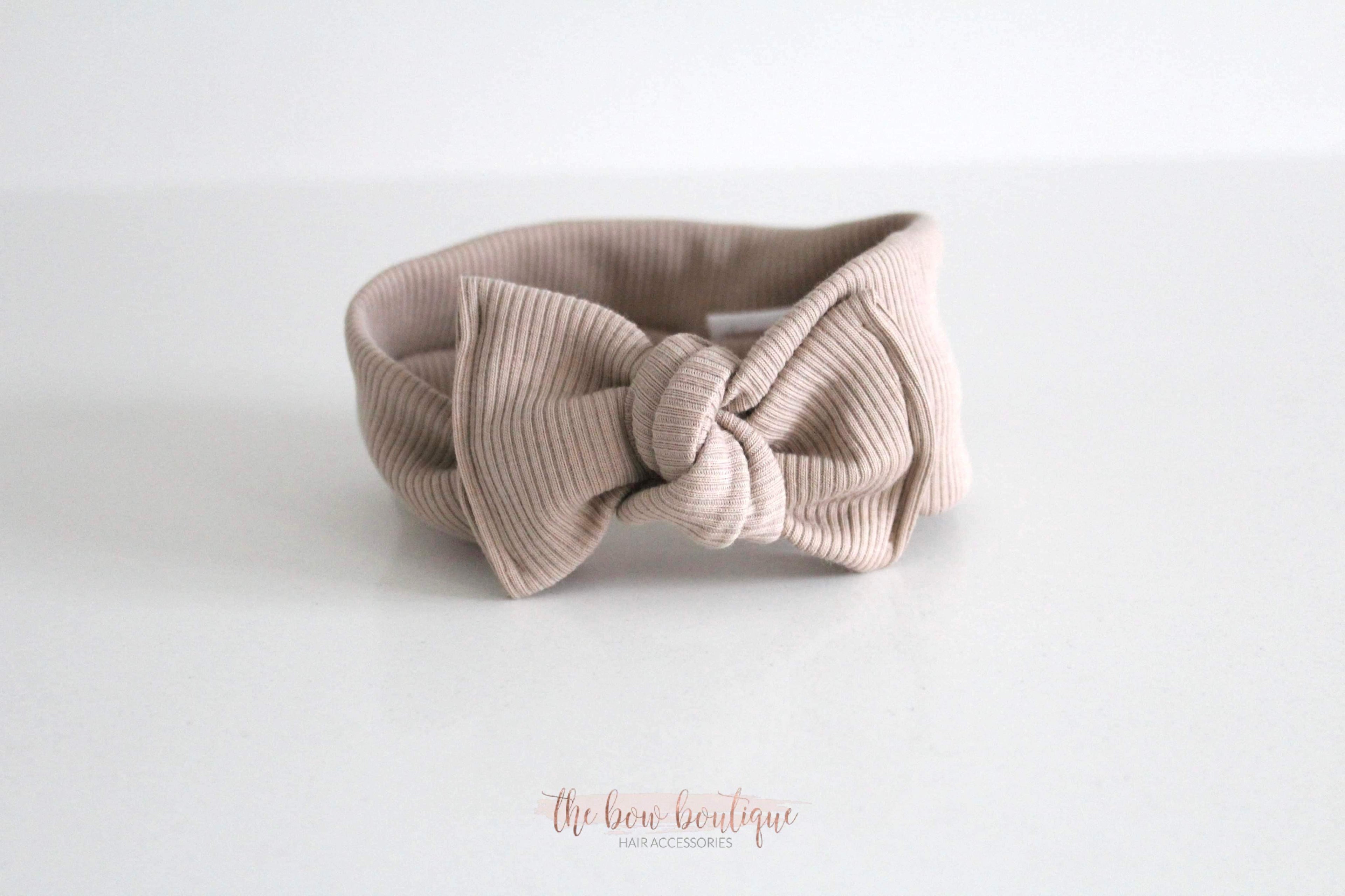 Beige headwrap