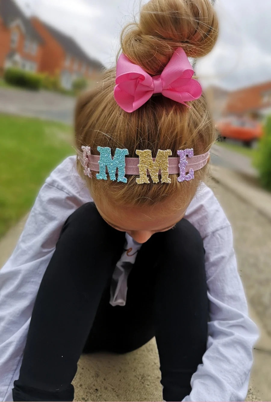 Personalised name headband