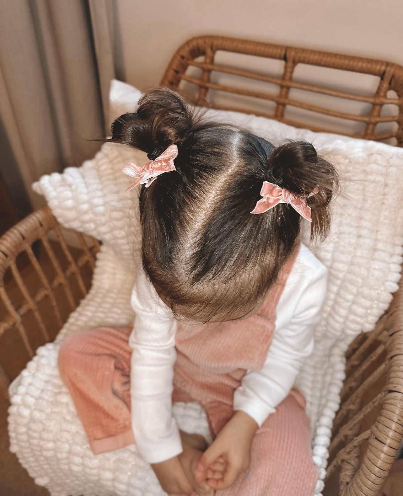 Mini velvet bows | 16 Colours | Clip or headband