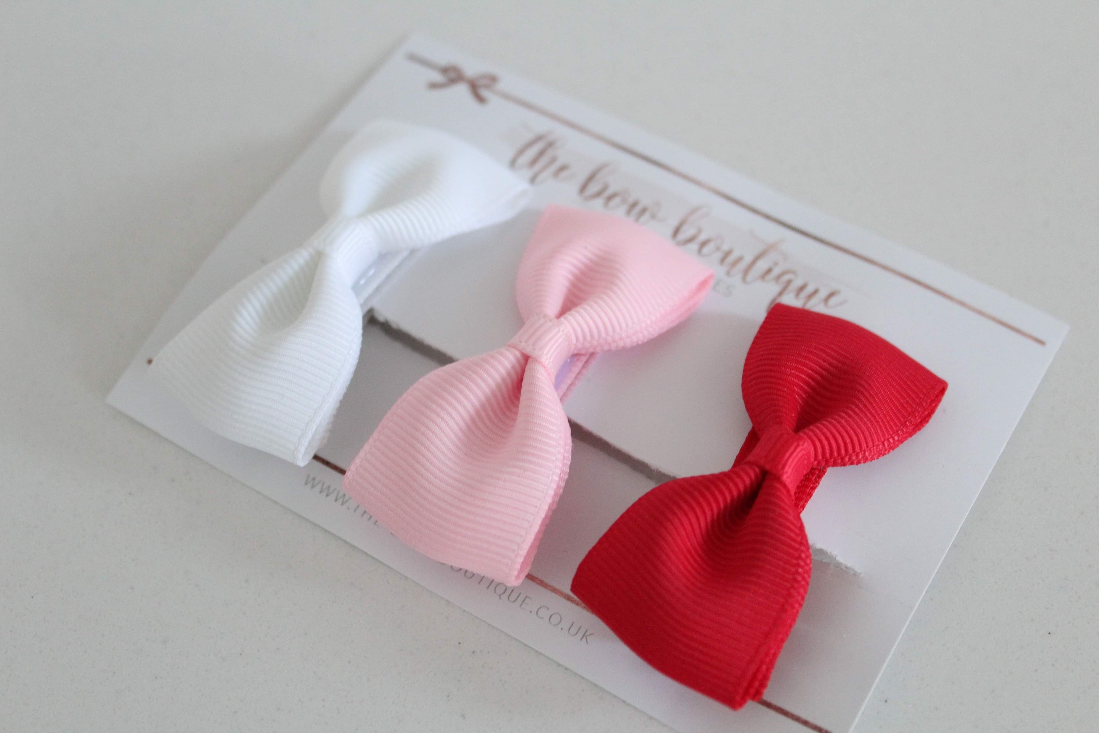 Love pinch bows | Clip, headband, bobble or alice band
