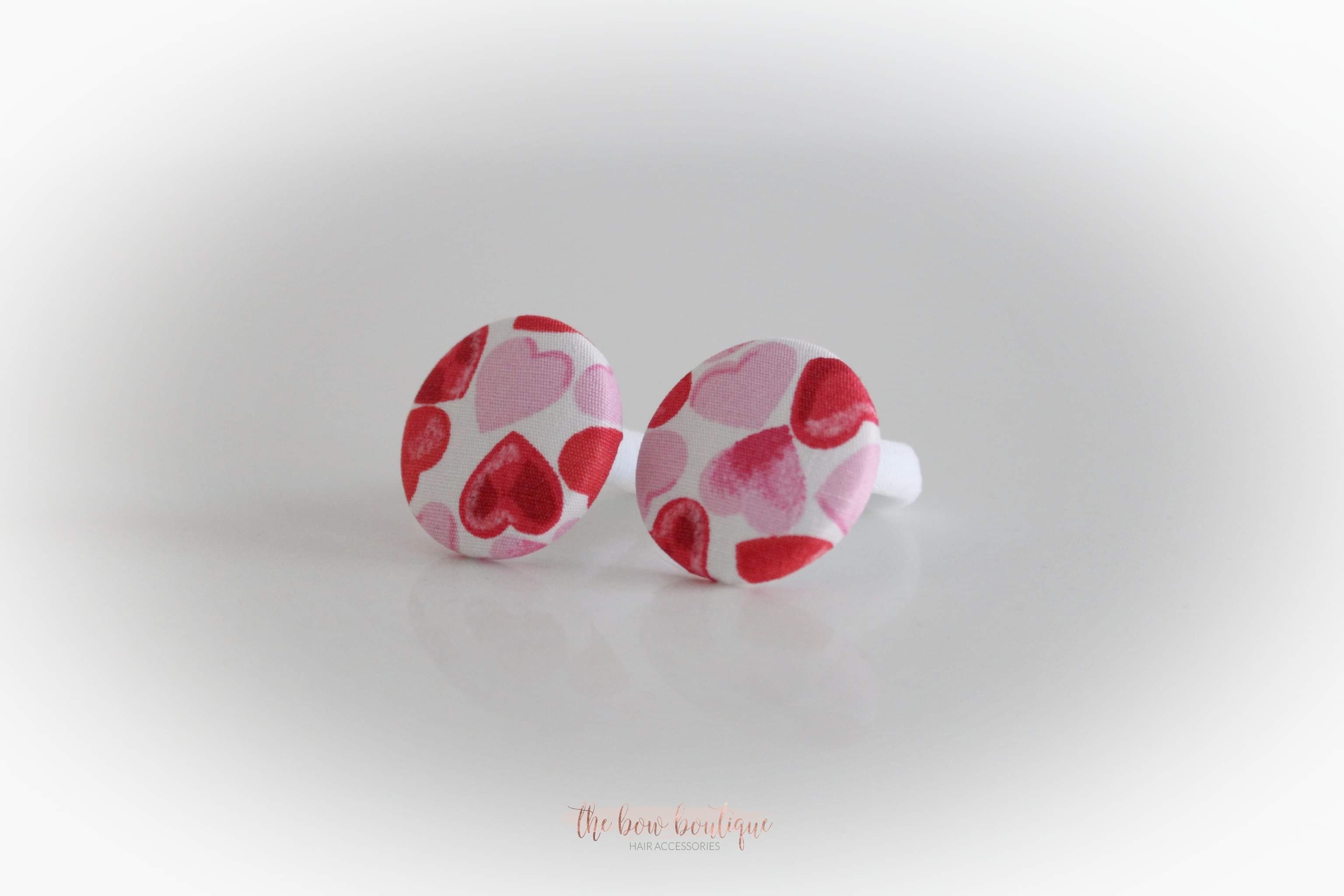 Heart | Timeless bows | Clip, bobble, headband or scrunchie