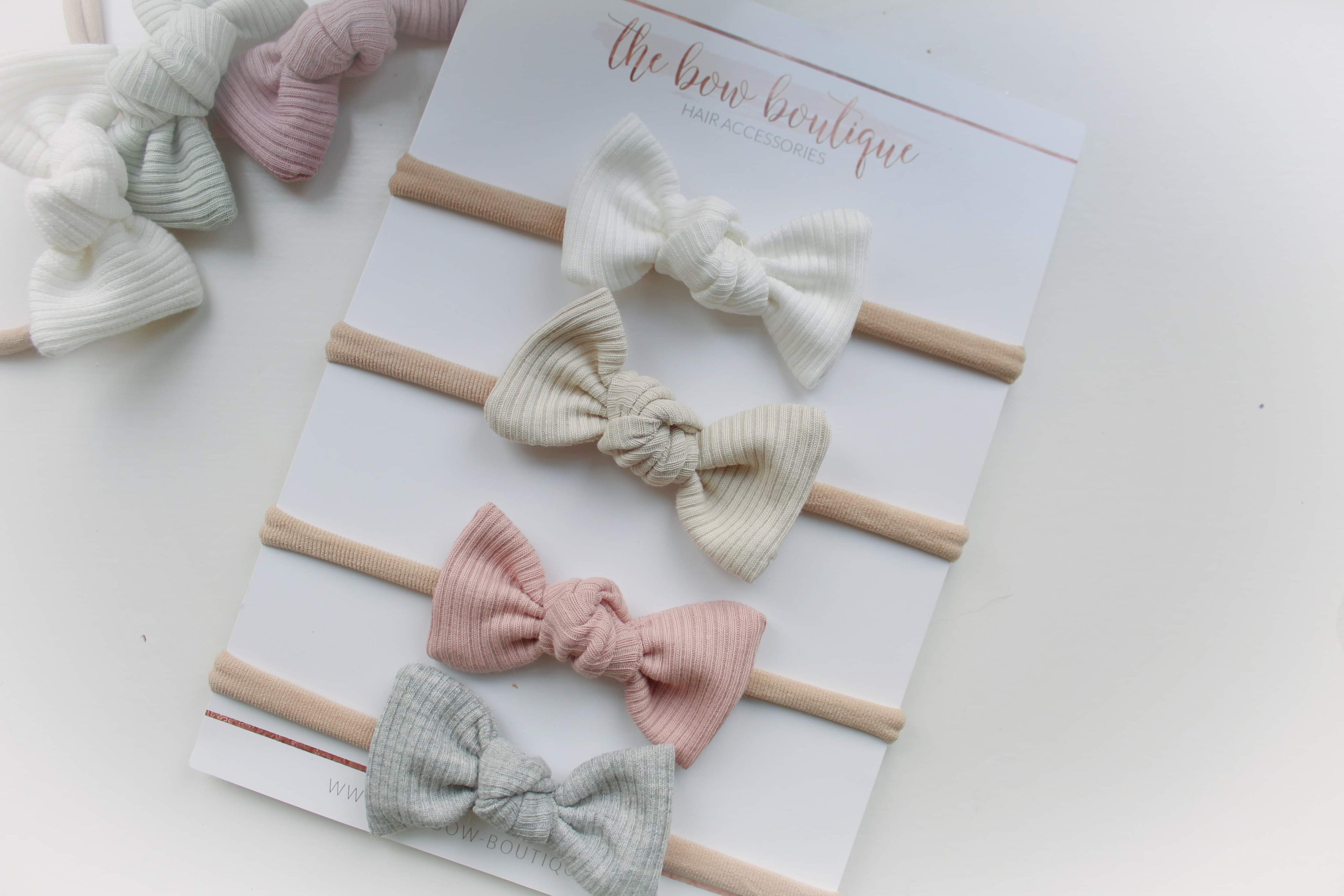 The neutral jersey headband set