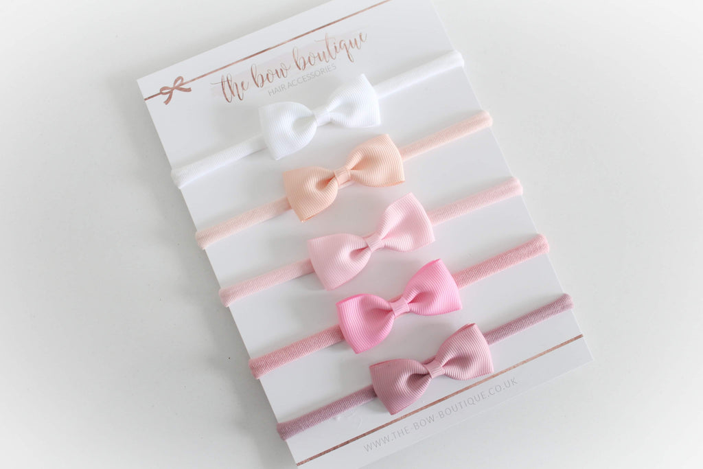 The new baby pinch bow headband set