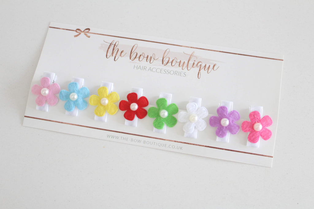 My first daisy clip set