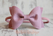 Load image into Gallery viewer, Large luxury felt bows (25 Colours)