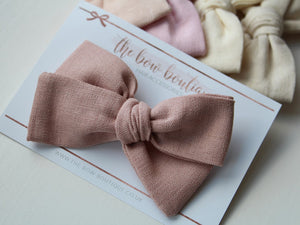 Mini sweetheart bows - 10 Colours