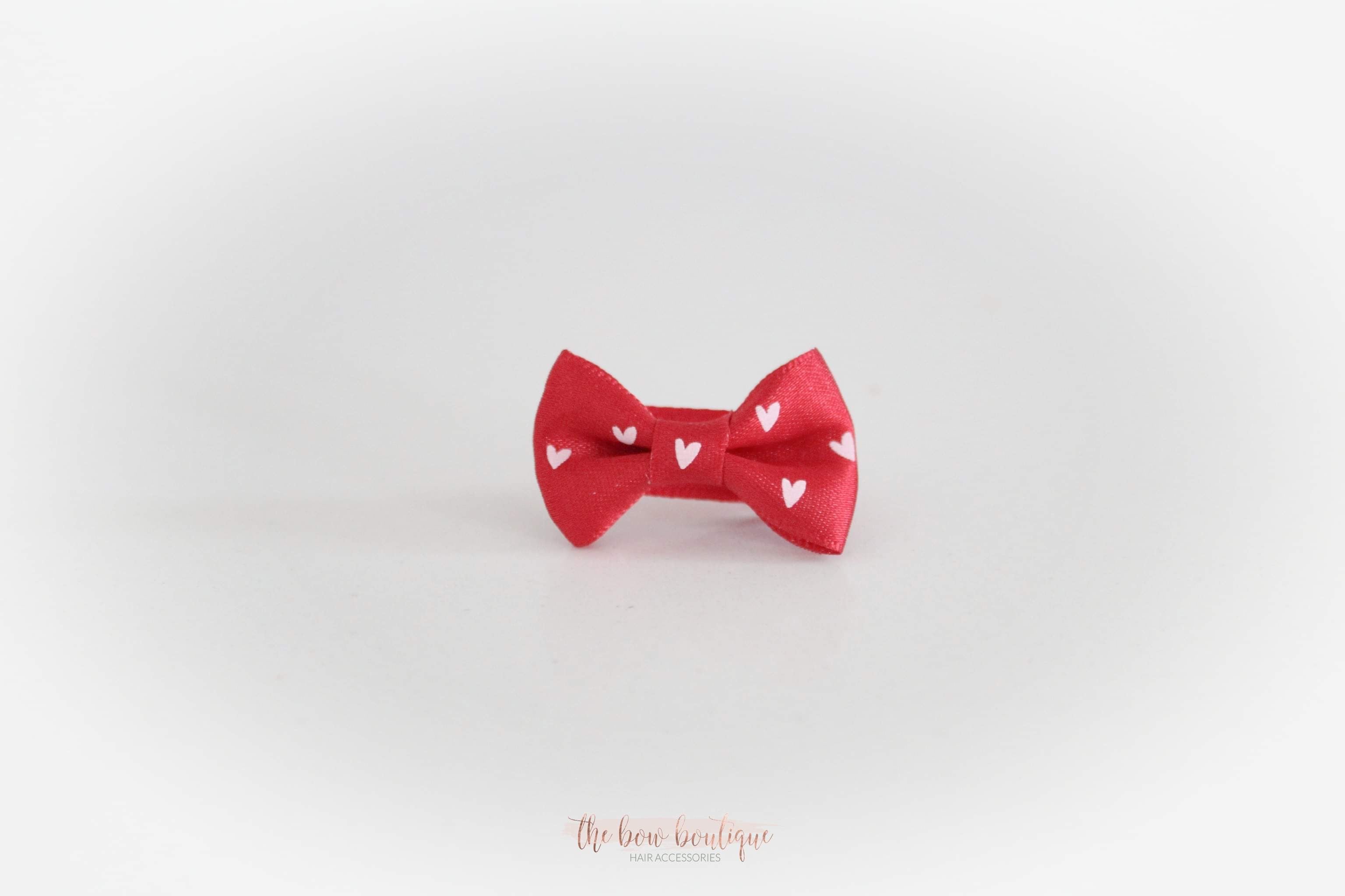 Heart pinch bows | Clip, headband, bobble or alice band