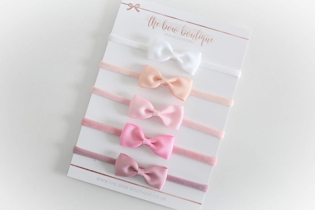 The new baby pinch bow headband set