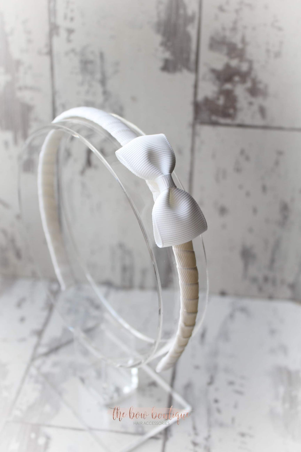 Pinch bow Alice headband | 17 colours