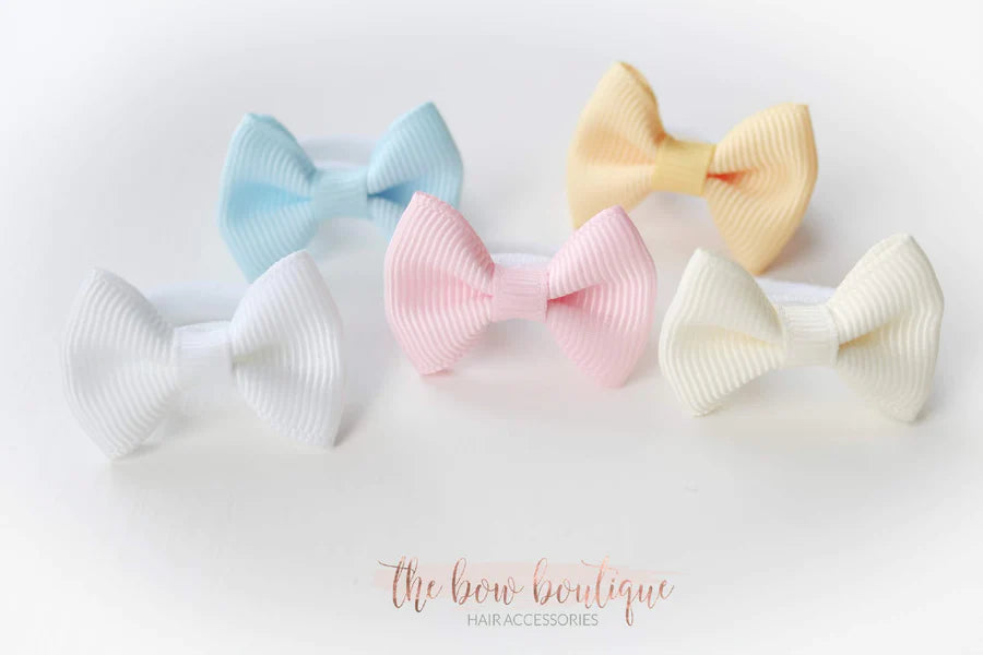 My first summer pinch bows I clips or bobbles
