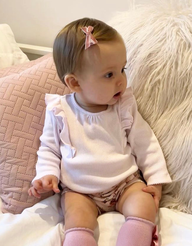 Mini velvet bows | 16 Colours | Clip or headband