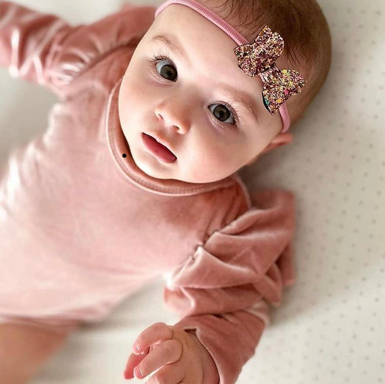 Mini deluxe glitter bows | 22 Colours | Clip, headband or bobble