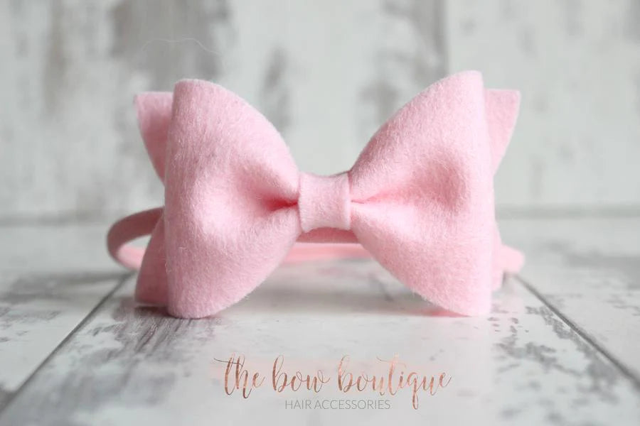 Large luxury felt bows | 23 Colours