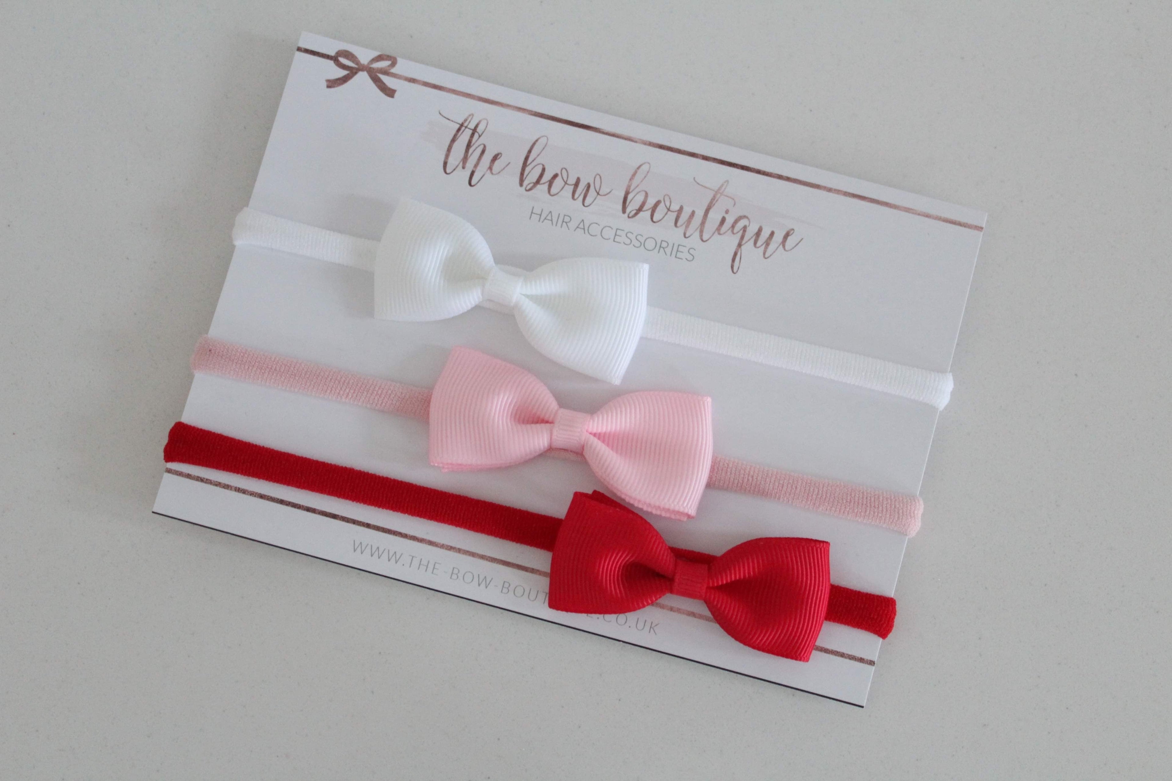 Love pinch bows | Clip, headband, bobble or alice band