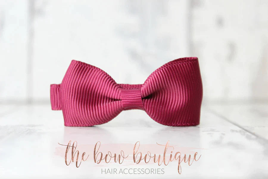 Pinch bow pigtail sets | 33 Colours | Clips or bobbles