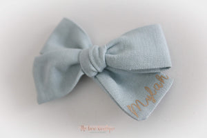 Mini sweetheart bows - 10 Colours