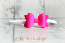 Load image into Gallery viewer, Mini deluxe felt bows (25 Colours)