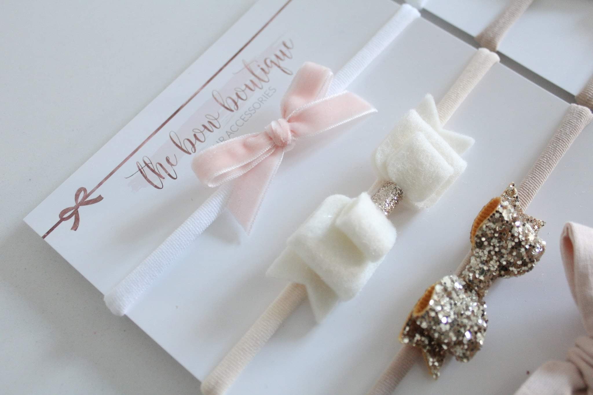 My neutral baby headband box