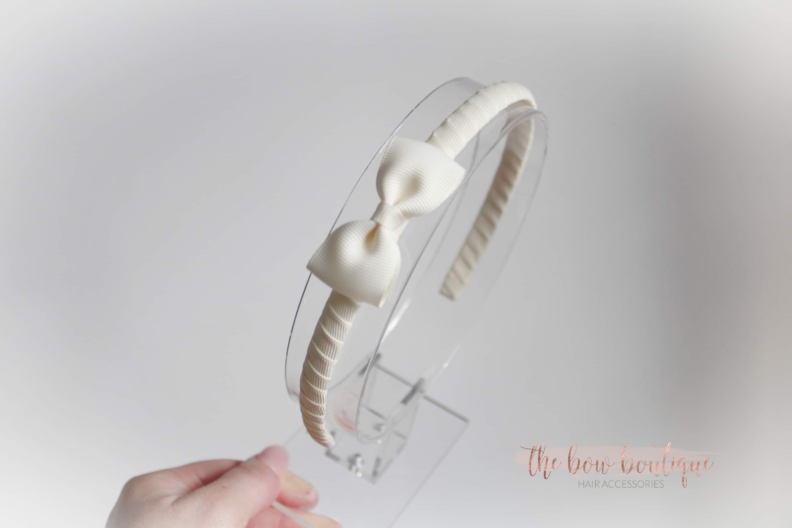 Pinch bow Alice headband | 17 colours