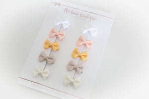 My first sunset bows 10 pigtail bows | clips or bobbles