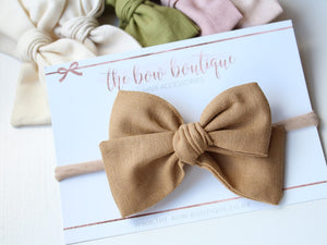 Mini sweetheart bows - 10 Colours