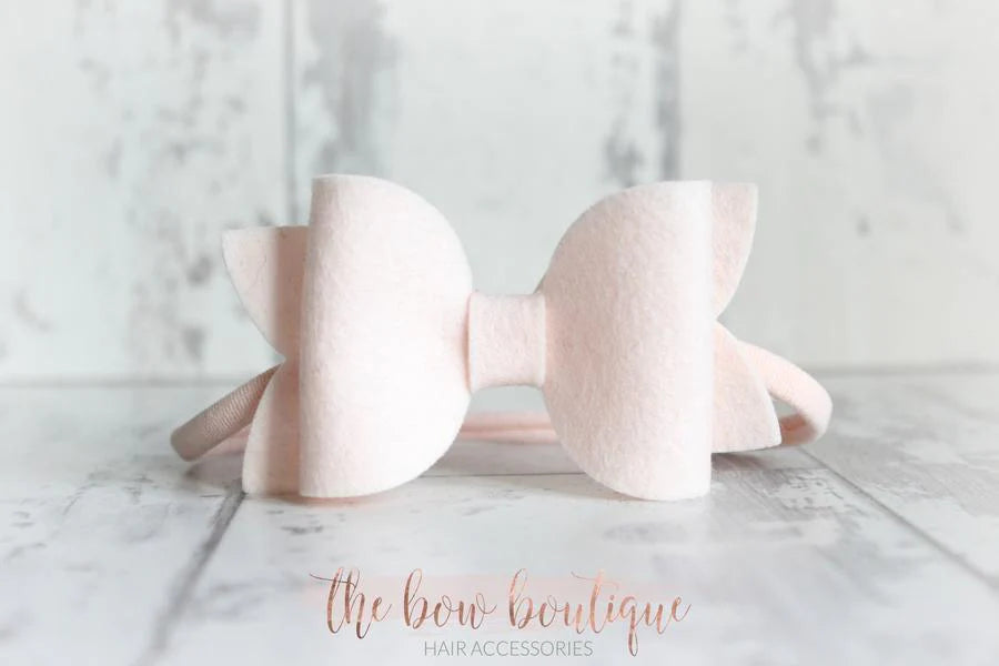 Large deluxe felt bows | 25 Colours