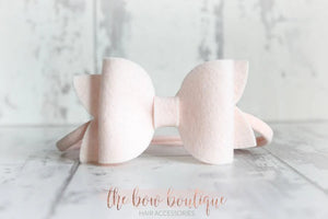 Large deluxe felt bows (25 Colours)