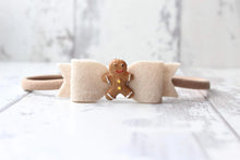 Load image into Gallery viewer, Gingerbread man bows