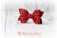 Load image into Gallery viewer, Mini deluxe glitter bows (25 Colours)