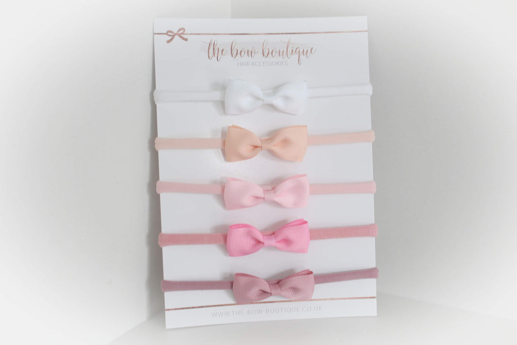 The new baby pinch bow headband set