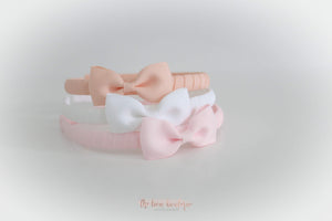 The peachy Alice headband set