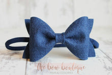 Load image into Gallery viewer, Large luxury felt bows (25 Colours)